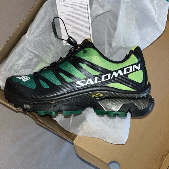 Salomon xt4 lime green brand new never worn! 7.5 women 6.5 men - Picture 1 of 4